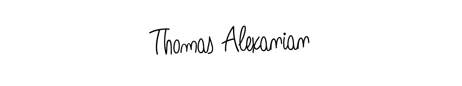 Once you've used our free online signature maker to create your best signature Angelique-Rose-font-FFP style, it's time to enjoy all of the benefits that Thomas Alexanian name signing documents. Thomas Alexanian signature style 5 images and pictures png