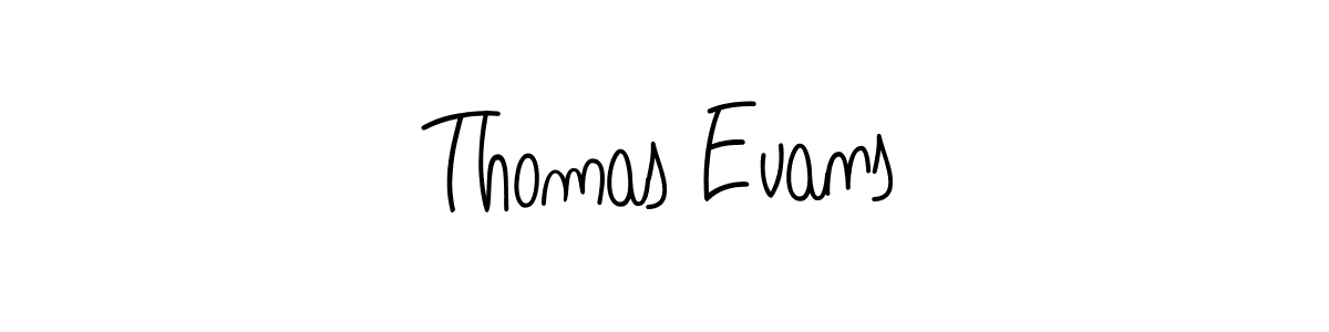 Make a beautiful signature design for name Thomas Evans. Use this online signature maker to create a handwritten signature for free. Thomas Evans signature style 5 images and pictures png