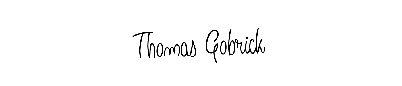 Create a beautiful signature design for name Thomas Gobrick. With this signature (Angelique-Rose-font-FFP) fonts, you can make a handwritten signature for free. Thomas Gobrick signature style 5 images and pictures png