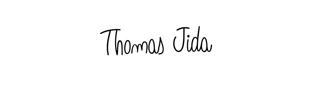 How to make Thomas Jida signature? Angelique-Rose-font-FFP is a professional autograph style. Create handwritten signature for Thomas Jida name. Thomas Jida signature style 5 images and pictures png