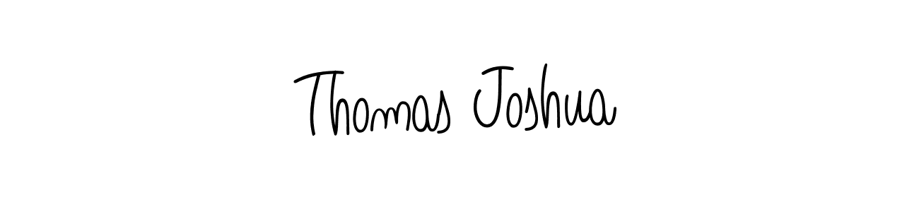 Make a beautiful signature design for name Thomas Joshua. Use this online signature maker to create a handwritten signature for free. Thomas Joshua signature style 5 images and pictures png