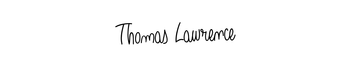 Create a beautiful signature design for name Thomas Lawrence. With this signature (Angelique-Rose-font-FFP) fonts, you can make a handwritten signature for free. Thomas Lawrence signature style 5 images and pictures png