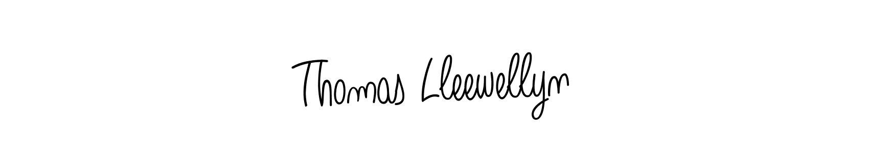 Design your own signature with our free online signature maker. With this signature software, you can create a handwritten (Angelique-Rose-font-FFP) signature for name Thomas Lleewellyn. Thomas Lleewellyn signature style 5 images and pictures png
