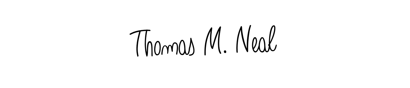 It looks lik you need a new signature style for name Thomas M. Neal. Design unique handwritten (Angelique-Rose-font-FFP) signature with our free signature maker in just a few clicks. Thomas M. Neal signature style 5 images and pictures png