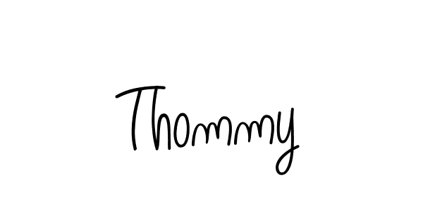 The best way (Angelique-Rose-font-FFP) to make a short signature is to pick only two or three words in your name. The name Thommy include a total of six letters. For converting this name. Thommy signature style 5 images and pictures png