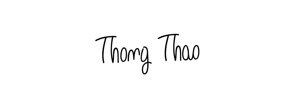 Thong Thao stylish signature style. Best Handwritten Sign (Angelique-Rose-font-FFP) for my name. Handwritten Signature Collection Ideas for my name Thong Thao. Thong Thao signature style 5 images and pictures png