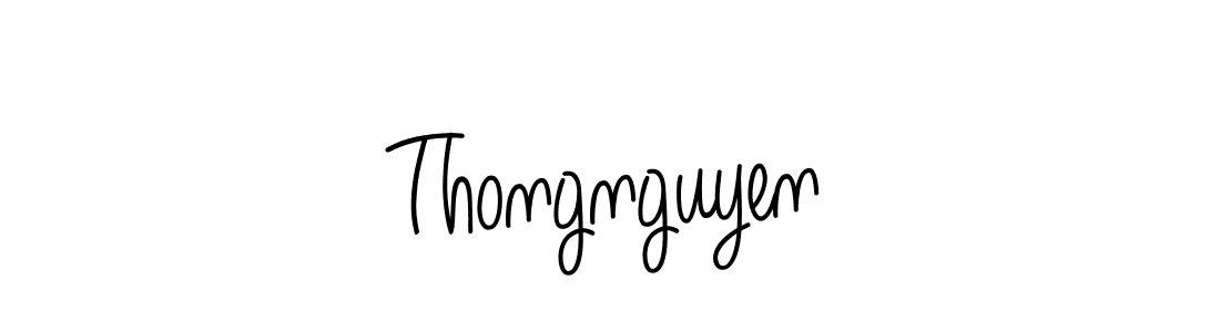 Make a beautiful signature design for name Thongnguyen. Use this online signature maker to create a handwritten signature for free. Thongnguyen signature style 5 images and pictures png