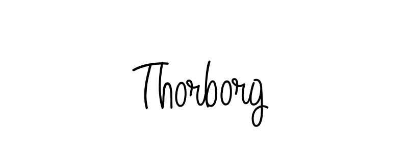 Create a beautiful signature design for name Thorborg. With this signature (Angelique-Rose-font-FFP) fonts, you can make a handwritten signature for free. Thorborg signature style 5 images and pictures png