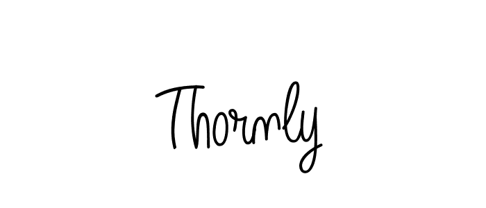 How to Draw Thornly signature style? Angelique-Rose-font-FFP is a latest design signature styles for name Thornly. Thornly signature style 5 images and pictures png