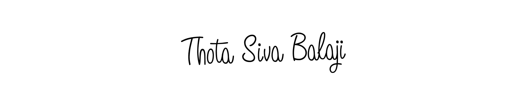 Check out images of Autograph of Thota Siva Balaji name. Actor Thota Siva Balaji Signature Style. Angelique-Rose-font-FFP is a professional sign style online. Thota Siva Balaji signature style 5 images and pictures png