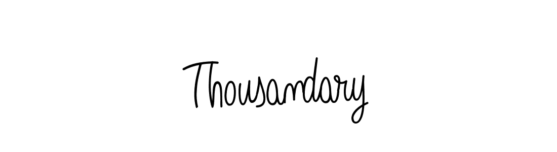 This is the best signature style for the Thousandary name. Also you like these signature font (Angelique-Rose-font-FFP). Mix name signature. Thousandary signature style 5 images and pictures png