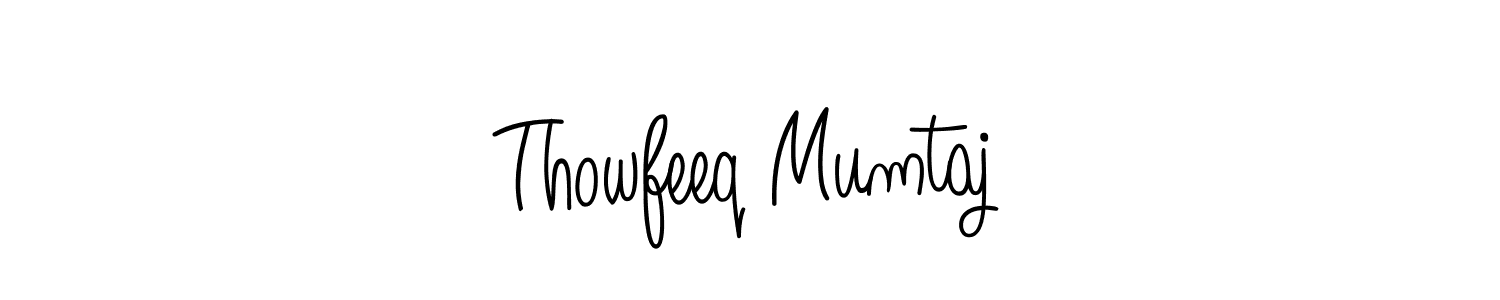 Angelique-Rose-font-FFP is a professional signature style that is perfect for those who want to add a touch of class to their signature. It is also a great choice for those who want to make their signature more unique. Get Thowfeeq Mumtaj name to fancy signature for free. Thowfeeq Mumtaj signature style 5 images and pictures png