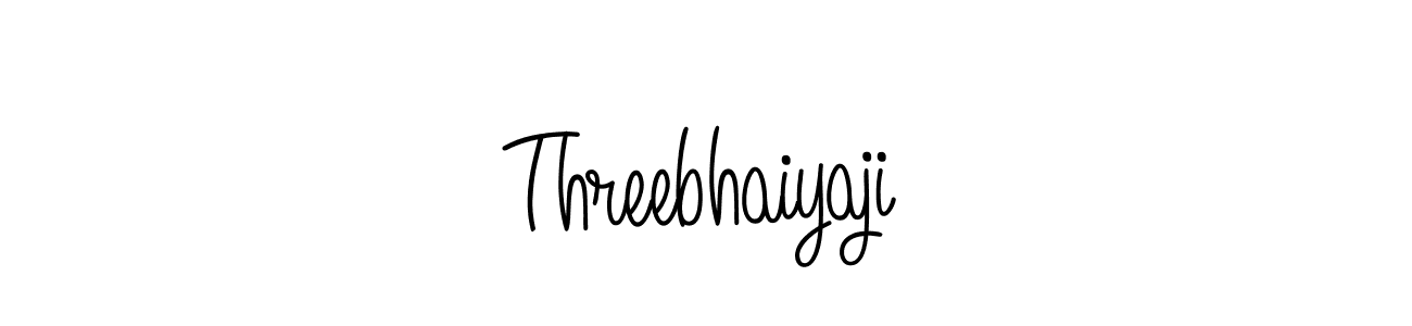 Threebhaiyaji stylish signature style. Best Handwritten Sign (Angelique-Rose-font-FFP) for my name. Handwritten Signature Collection Ideas for my name Threebhaiyaji. Threebhaiyaji signature style 5 images and pictures png