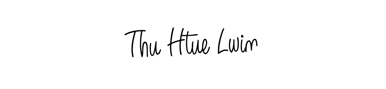 Also we have Thu Htue Lwin name is the best signature style. Create professional handwritten signature collection using Angelique-Rose-font-FFP autograph style. Thu Htue Lwin signature style 5 images and pictures png