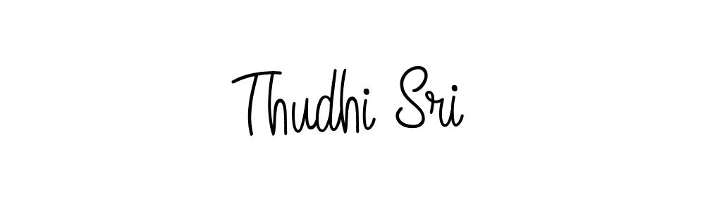 The best way (Angelique-Rose-font-FFP) to make a short signature is to pick only two or three words in your name. The name Thudhi Sri include a total of six letters. For converting this name. Thudhi Sri signature style 5 images and pictures png