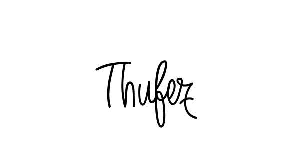Use a signature maker to create a handwritten signature online. With this signature software, you can design (Angelique-Rose-font-FFP) your own signature for name Thufez. Thufez signature style 5 images and pictures png