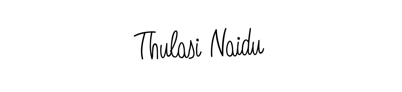 Design your own signature with our free online signature maker. With this signature software, you can create a handwritten (Angelique-Rose-font-FFP) signature for name Thulasi Naidu. Thulasi Naidu signature style 5 images and pictures png