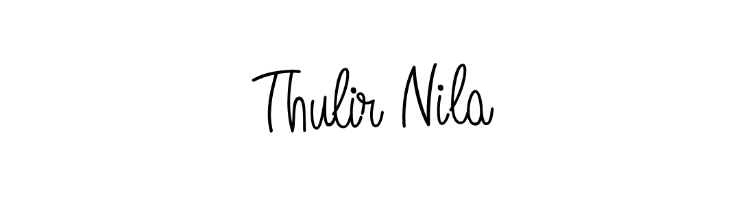 It looks lik you need a new signature style for name Thulir Nila. Design unique handwritten (Angelique-Rose-font-FFP) signature with our free signature maker in just a few clicks. Thulir Nila signature style 5 images and pictures png