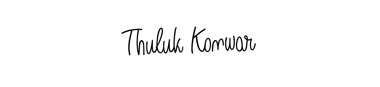 Also You can easily find your signature by using the search form. We will create Thuluk Konwar name handwritten signature images for you free of cost using Angelique-Rose-font-FFP sign style. Thuluk Konwar signature style 5 images and pictures png
