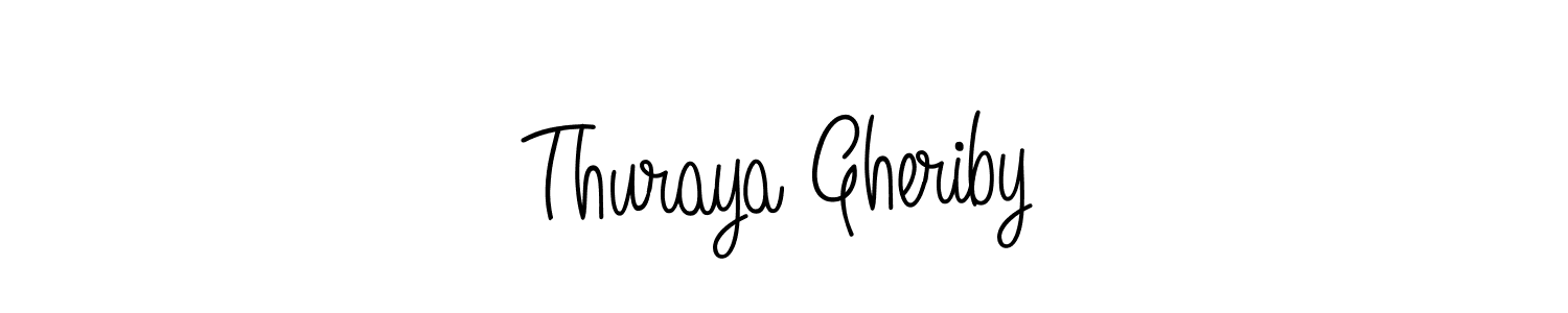 Best and Professional Signature Style for Thuraya Gheriby. Angelique-Rose-font-FFP Best Signature Style Collection. Thuraya Gheriby signature style 5 images and pictures png