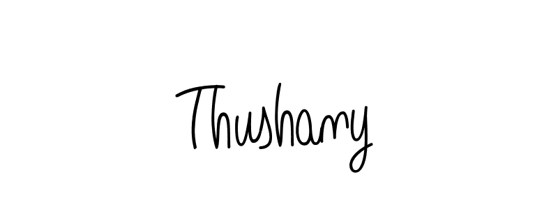 Create a beautiful signature design for name Thushany. With this signature (Angelique-Rose-font-FFP) fonts, you can make a handwritten signature for free. Thushany signature style 5 images and pictures png