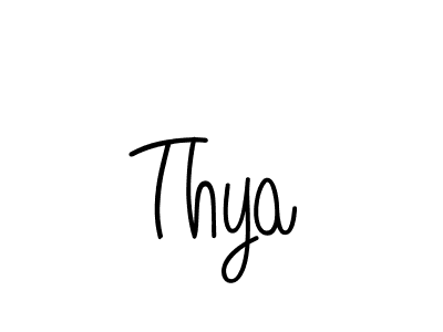 Create a beautiful signature design for name Thya. With this signature (Angelique-Rose-font-FFP) fonts, you can make a handwritten signature for free. Thya signature style 5 images and pictures png