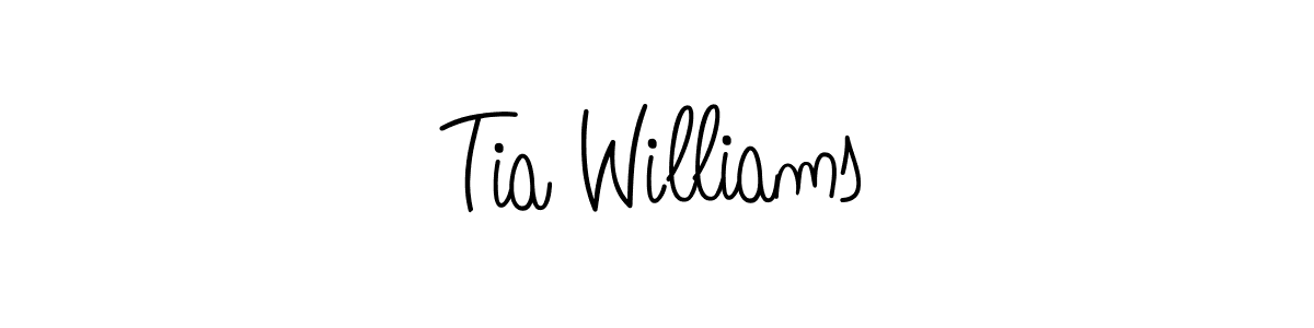 You can use this online signature creator to create a handwritten signature for the name Tia Williams. This is the best online autograph maker. Tia Williams signature style 5 images and pictures png