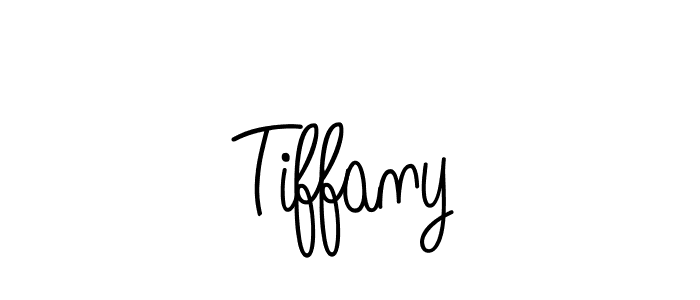 Tiffany stylish signature style. Best Handwritten Sign (Angelique-Rose-font-FFP) for my name. Handwritten Signature Collection Ideas for my name Tiffany. Tiffany signature style 5 images and pictures png