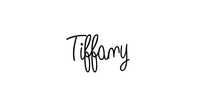Tiffany stylish signature style. Best Handwritten Sign (Angelique-Rose-font-FFP) for my name. Handwritten Signature Collection Ideas for my name Tiffany. Tiffany signature style 5 images and pictures png