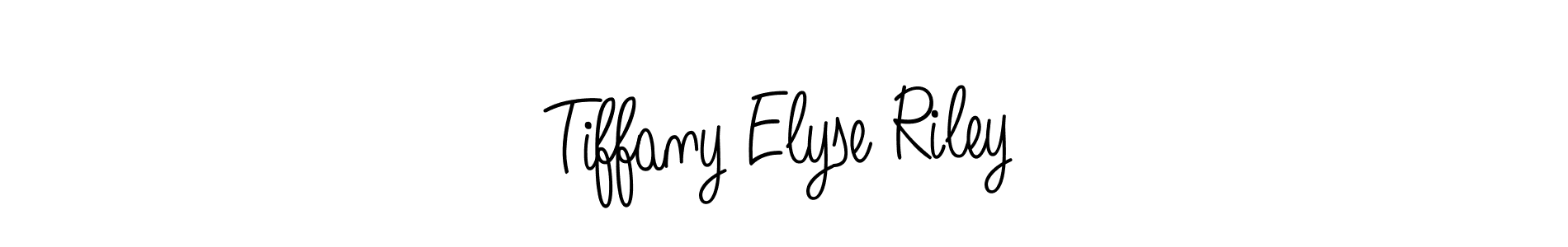 How to Draw Tiffany Elyse Riley signature style? Angelique-Rose-font-FFP is a latest design signature styles for name Tiffany Elyse Riley. Tiffany Elyse Riley signature style 5 images and pictures png