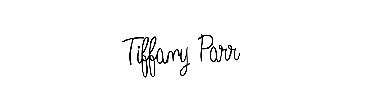 Tiffany Parr stylish signature style. Best Handwritten Sign (Angelique-Rose-font-FFP) for my name. Handwritten Signature Collection Ideas for my name Tiffany Parr. Tiffany Parr signature style 5 images and pictures png