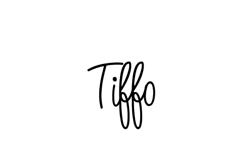You should practise on your own different ways (Angelique-Rose-font-FFP) to write your name (Tiffo) in signature. don't let someone else do it for you. Tiffo signature style 5 images and pictures png
