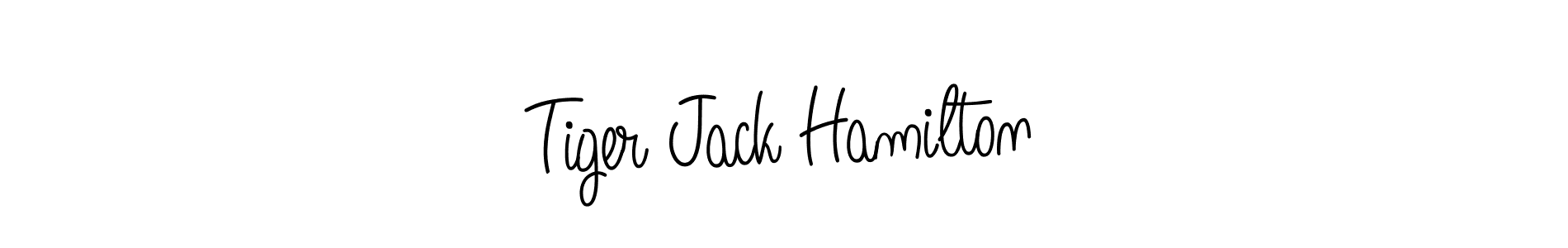 Make a beautiful signature design for name Tiger Jack Hamilton. With this signature (Angelique-Rose-font-FFP) style, you can create a handwritten signature for free. Tiger Jack Hamilton signature style 5 images and pictures png