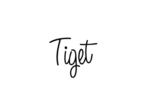 How to Draw Tiget signature style? Angelique-Rose-font-FFP is a latest design signature styles for name Tiget. Tiget signature style 5 images and pictures png