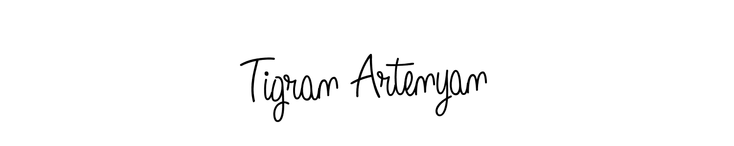 How to Draw Tigran Artenyan signature style? Angelique-Rose-font-FFP is a latest design signature styles for name Tigran Artenyan. Tigran Artenyan signature style 5 images and pictures png