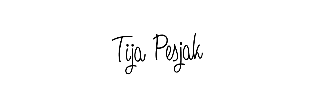 Here are the top 10 professional signature styles for the name Tija Pesjak. These are the best autograph styles you can use for your name. Tija Pesjak signature style 5 images and pictures png