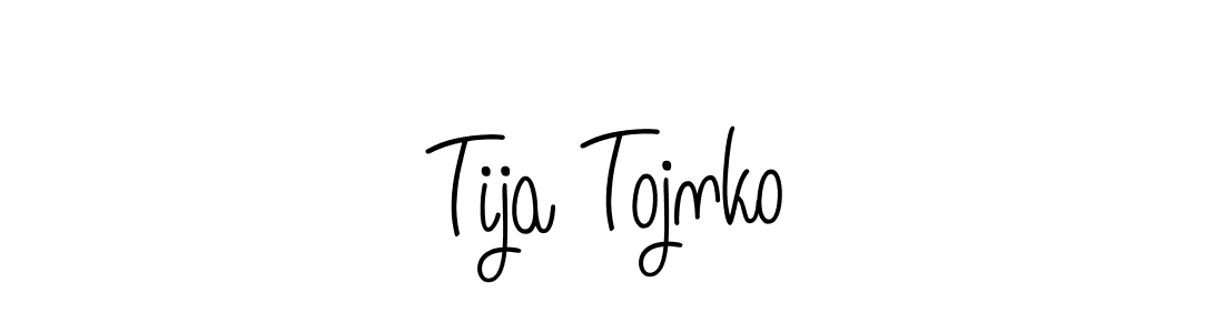 Check out images of Autograph of Tija Tojnko name. Actor Tija Tojnko Signature Style. Angelique-Rose-font-FFP is a professional sign style online. Tija Tojnko signature style 5 images and pictures png