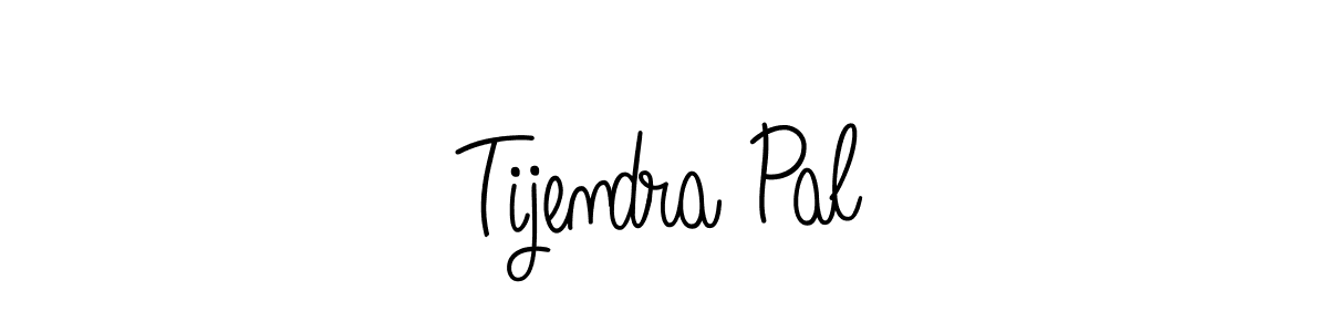 How to make Tijendra Pal signature? Angelique-Rose-font-FFP is a professional autograph style. Create handwritten signature for Tijendra Pal name. Tijendra Pal signature style 5 images and pictures png