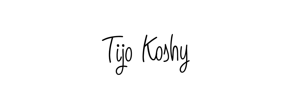 Check out images of Autograph of Tijo Koshy name. Actor Tijo Koshy Signature Style. Angelique-Rose-font-FFP is a professional sign style online. Tijo Koshy signature style 5 images and pictures png