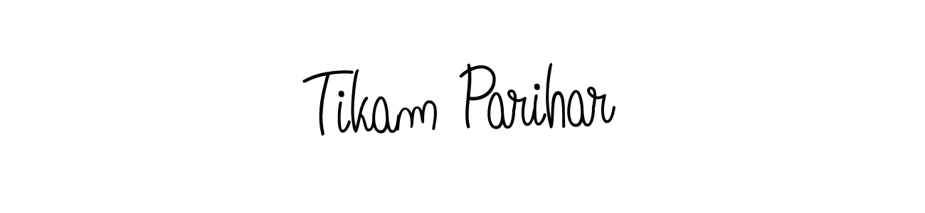 Angelique-Rose-font-FFP is a professional signature style that is perfect for those who want to add a touch of class to their signature. It is also a great choice for those who want to make their signature more unique. Get Tikam Parihar name to fancy signature for free. Tikam Parihar signature style 5 images and pictures png