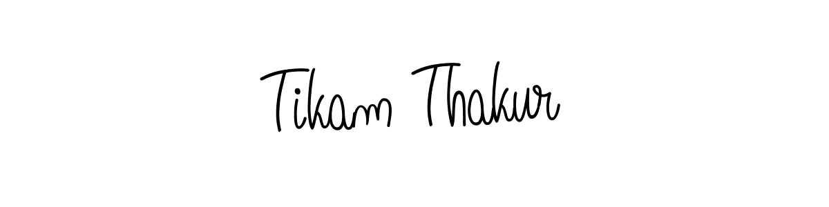 You can use this online signature creator to create a handwritten signature for the name Tikam Thakur. This is the best online autograph maker. Tikam Thakur signature style 5 images and pictures png