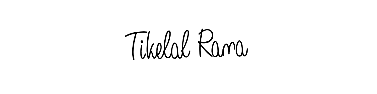 Angelique-Rose-font-FFP is a professional signature style that is perfect for those who want to add a touch of class to their signature. It is also a great choice for those who want to make their signature more unique. Get Tikelal Rana name to fancy signature for free. Tikelal Rana signature style 5 images and pictures png