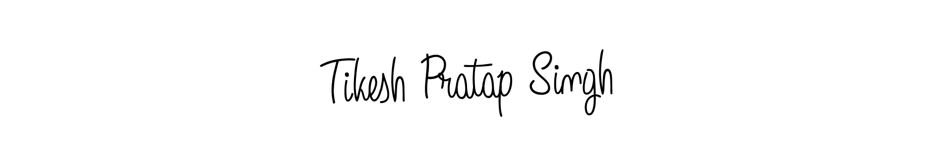 How to make Tikesh Pratap Singh signature? Angelique-Rose-font-FFP is a professional autograph style. Create handwritten signature for Tikesh Pratap Singh name. Tikesh Pratap Singh signature style 5 images and pictures png