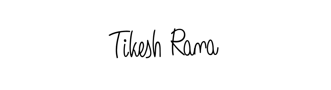 You can use this online signature creator to create a handwritten signature for the name Tikesh Rana. This is the best online autograph maker. Tikesh Rana signature style 5 images and pictures png