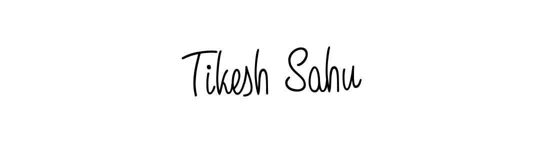 This is the best signature style for the Tikesh Sahu name. Also you like these signature font (Angelique-Rose-font-FFP). Mix name signature. Tikesh Sahu signature style 5 images and pictures png