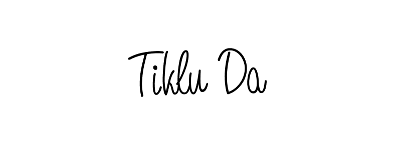 See photos of Tiklu Da official signature by Spectra . Check more albums & portfolios. Read reviews & check more about Angelique-Rose-font-FFP font. Tiklu Da signature style 5 images and pictures png