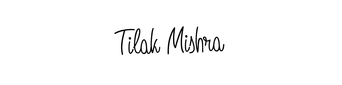 if you are searching for the best signature style for your name Tilak Mishra. so please give up your signature search. here we have designed multiple signature styles  using Angelique-Rose-font-FFP. Tilak Mishra signature style 5 images and pictures png
