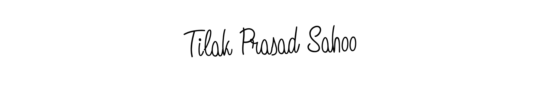 This is the best signature style for the Tilak Prasad Sahoo name. Also you like these signature font (Angelique-Rose-font-FFP). Mix name signature. Tilak Prasad Sahoo signature style 5 images and pictures png