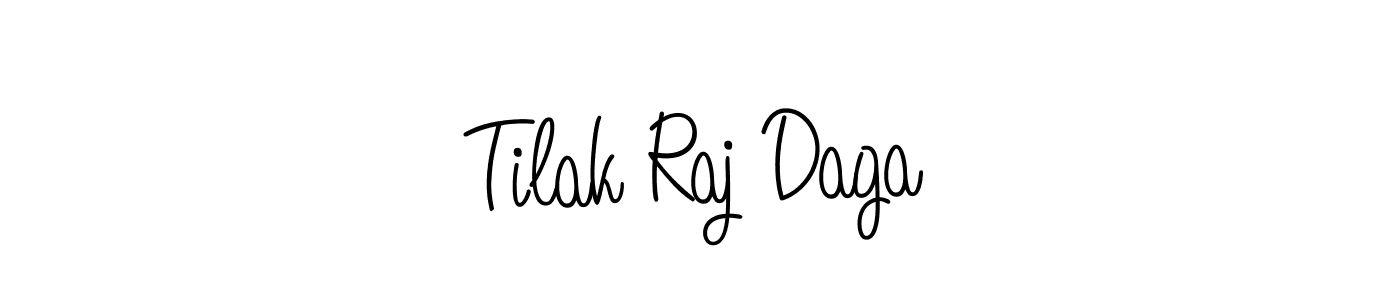 Make a beautiful signature design for name Tilak Raj Daga. Use this online signature maker to create a handwritten signature for free. Tilak Raj Daga signature style 5 images and pictures png
