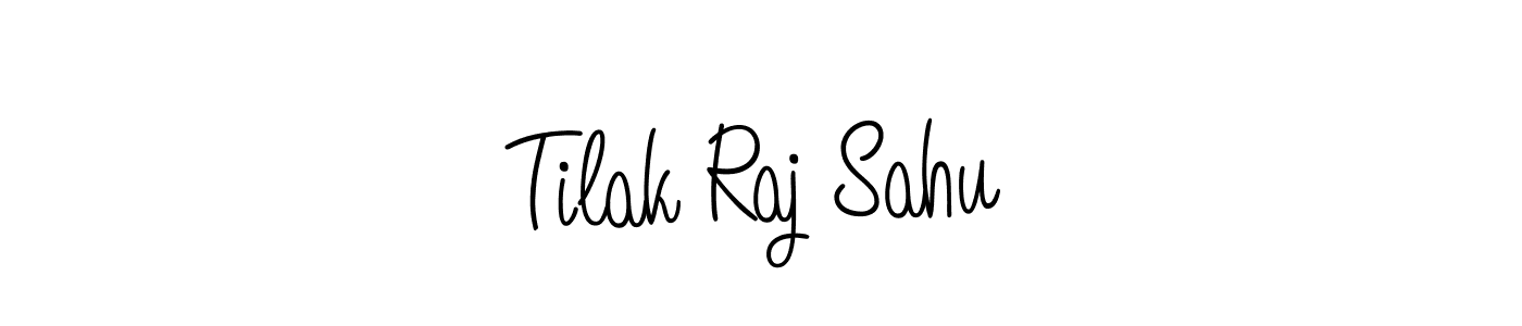 Once you've used our free online signature maker to create your best signature Angelique-Rose-font-FFP style, it's time to enjoy all of the benefits that Tilak Raj Sahu name signing documents. Tilak Raj Sahu signature style 5 images and pictures png